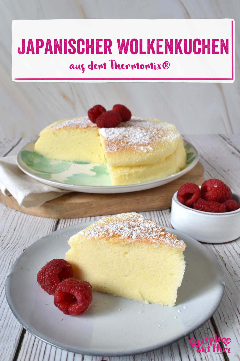 Japanischer Wolkenkuchen aus dem Thermomix® – fluffig &amp; leicht ♥ ...