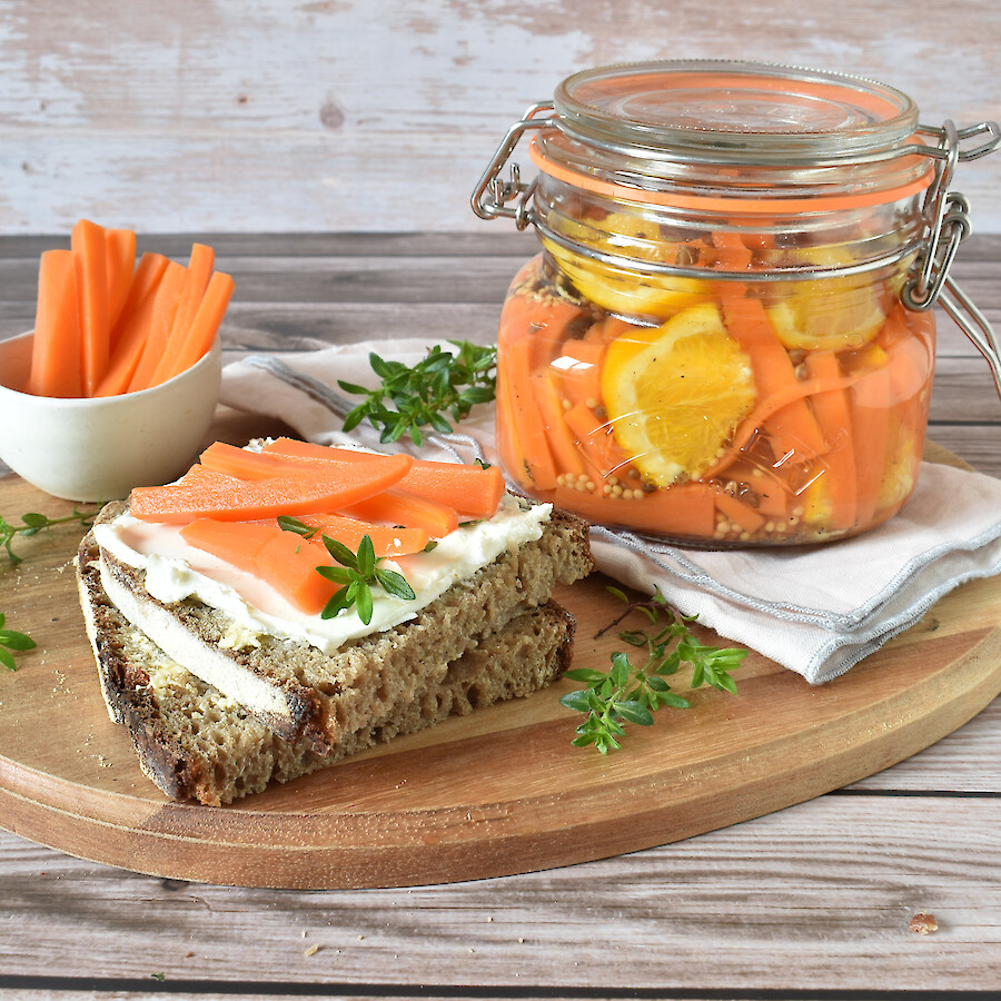 Süßsauer eingelegte Möhren aus dem Thermomix®
